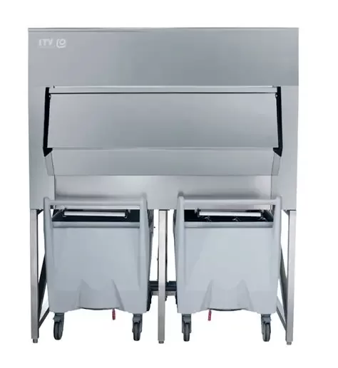 ITV Ice Makers — Ice transport system – Double cart SCD-1400